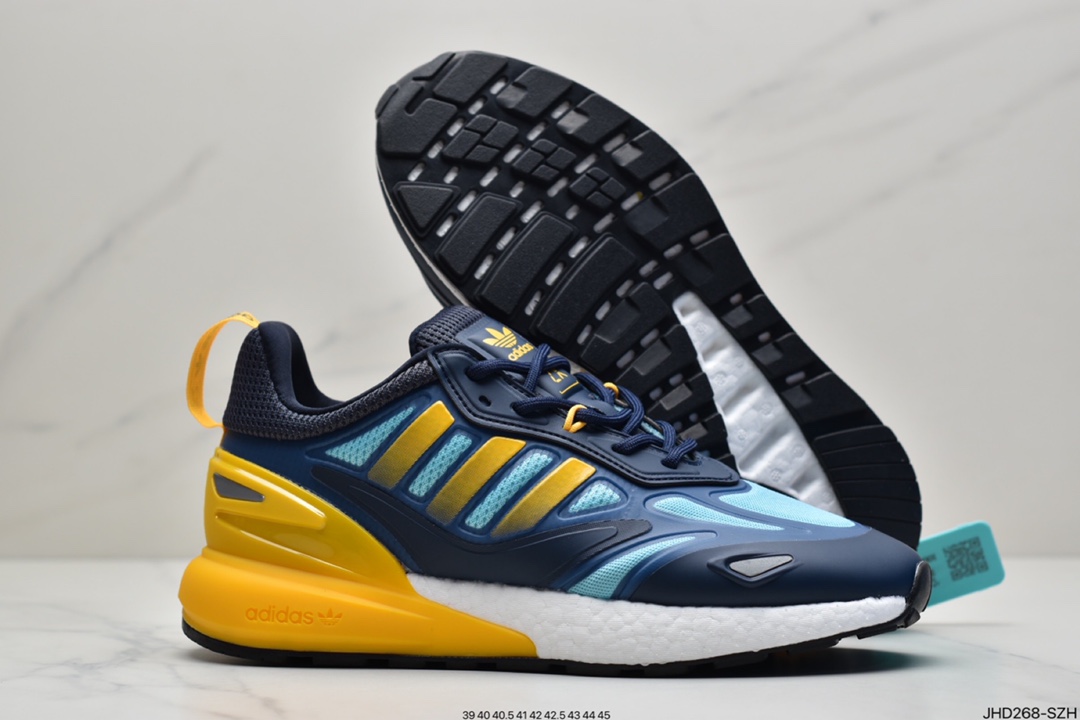 190 阿迪达斯AD Originals ZX 2K Boost 2.0采用科技风设计GZ9087