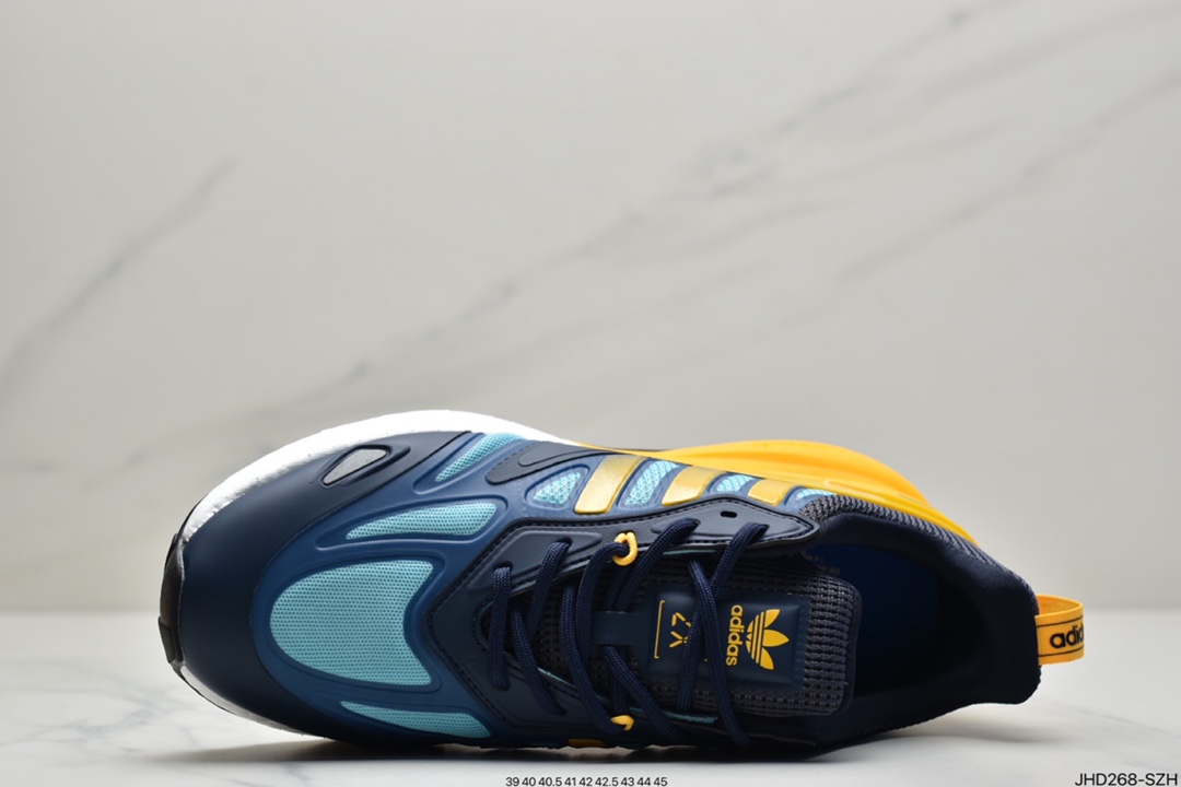 190 阿迪达斯AD Originals ZX 2K Boost 2.0采用科技风设计GZ9087