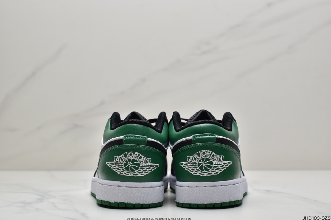 190 Nike Air Jordan 1 Low”Bred Toe”AJ1乔丹一代低帮经典复古文化休闲运动篮球鞋“红黑脚趾”553558-371