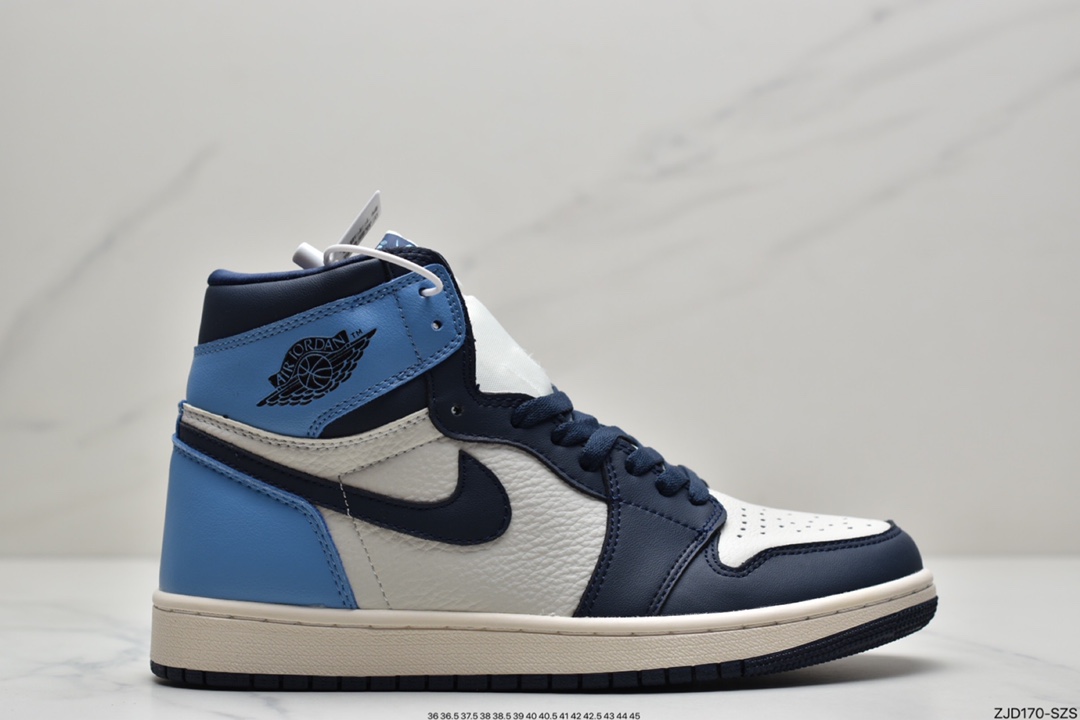 240 Air Jordan 1 High OG 灰银麂皮鞋面