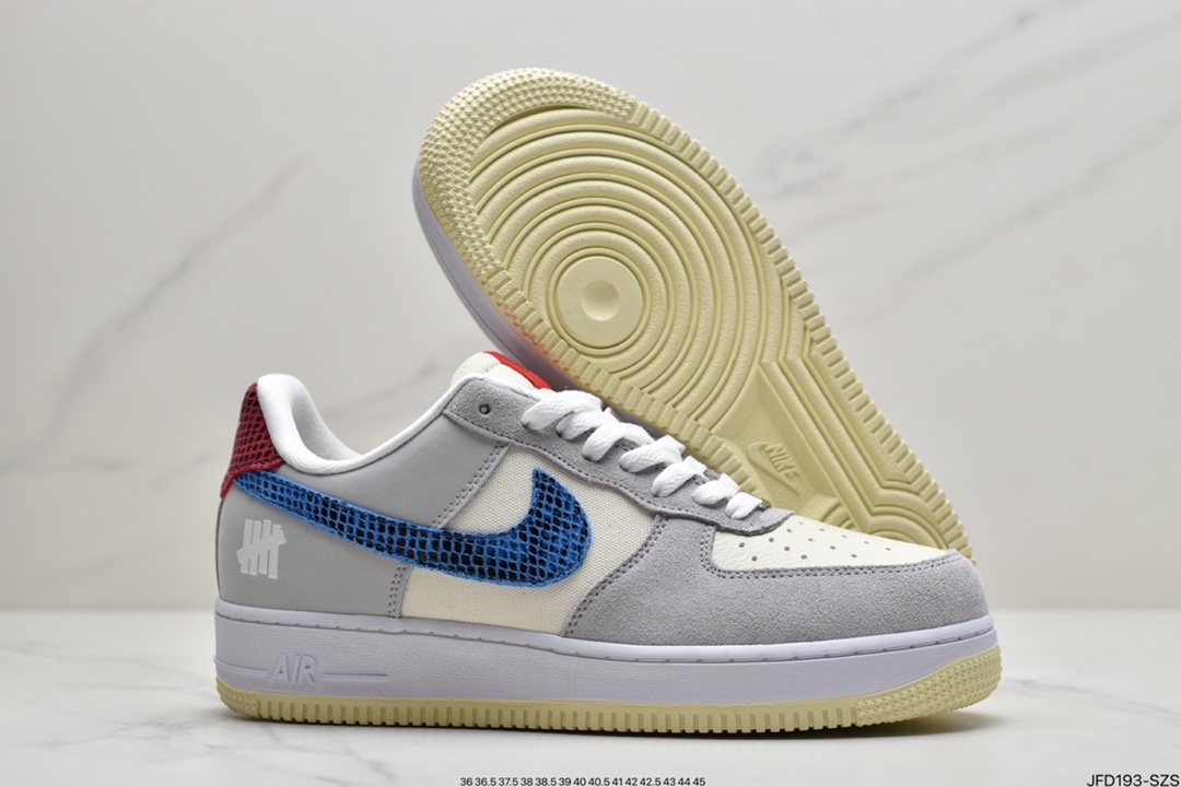 170 耐克 Nike Air Force1MID 07 米白蛇纹 官方同步DM8461-001