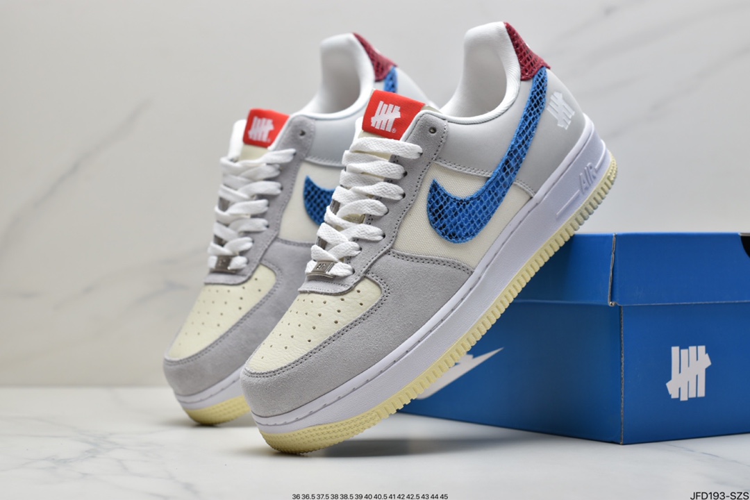 170 耐克 Nike Air Force1MID 07 米白蛇纹 官方同步DM8461-001