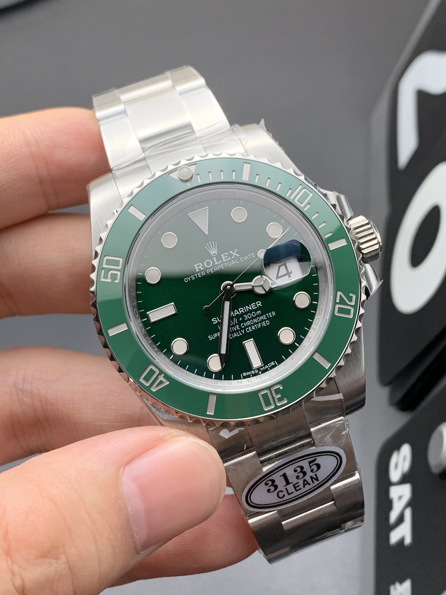 Rolex C 3135绿鬼