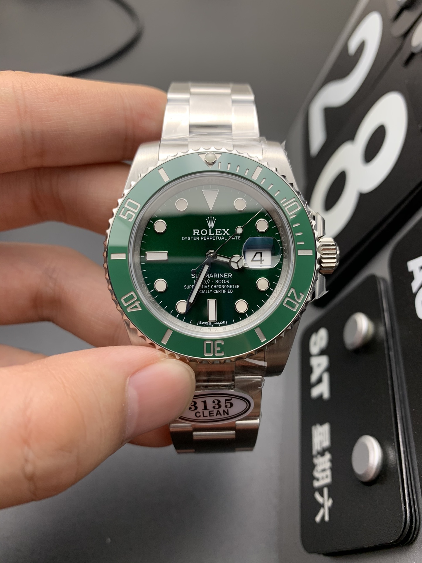 Rolex C 3135绿鬼