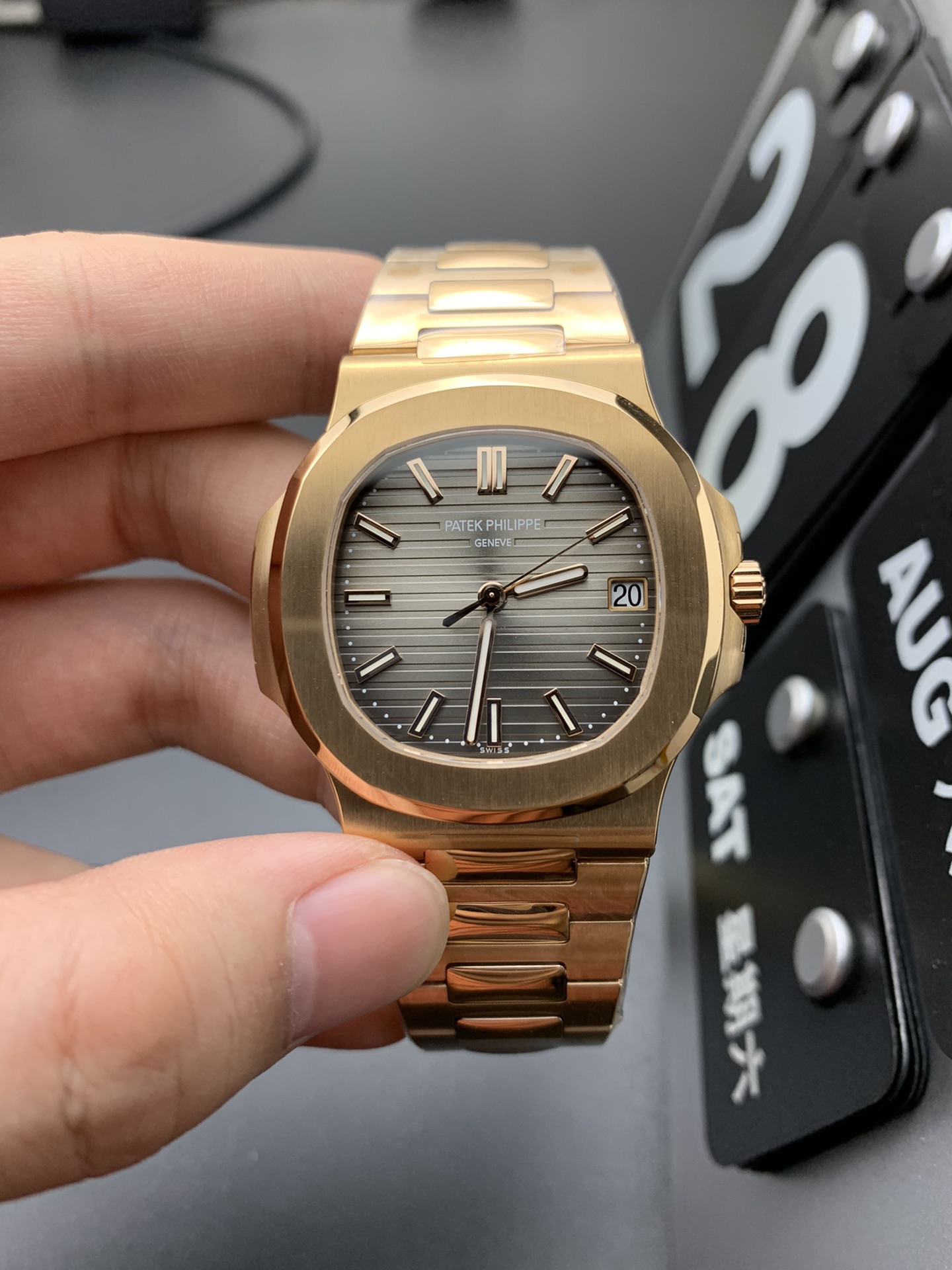 Audemars Piguet PPF 玫瑰金鹦鹉螺