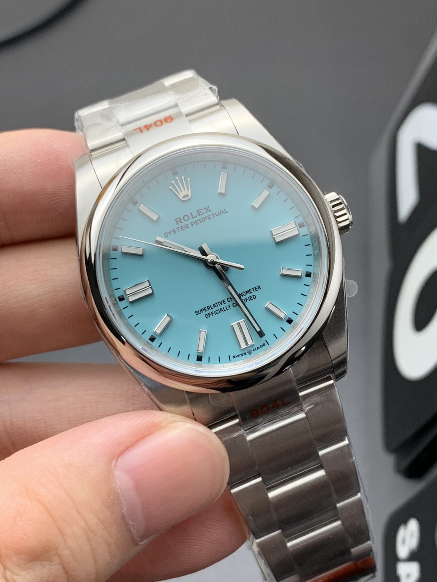 Rolex 36蓝恒动
