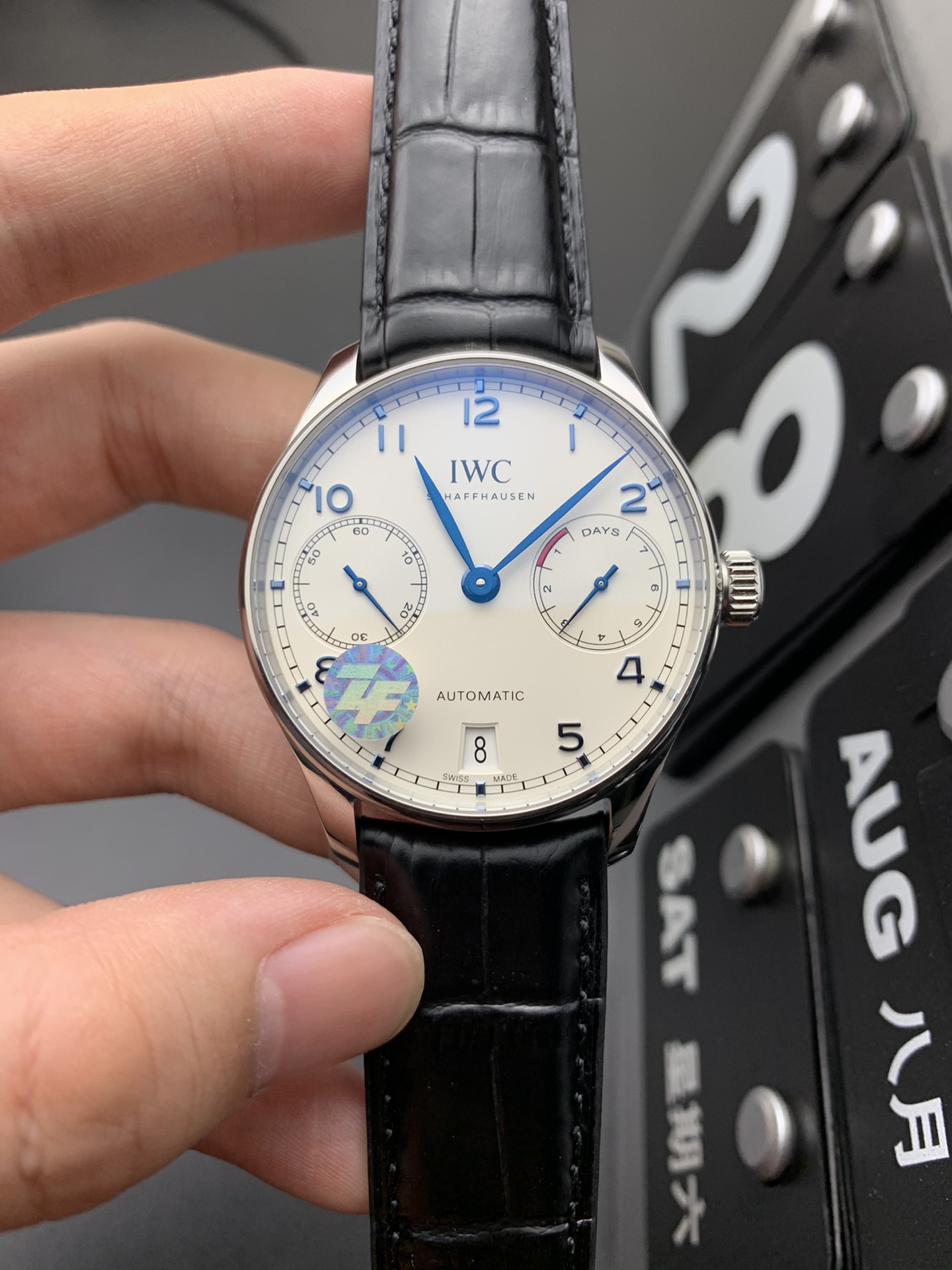 IWC 白面蓝针葡七