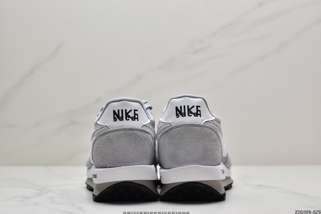 230 Fragment Design x Sacai x LDWaffle 联名解构重叠设计前卫华夫走秀休闲运动鞋 DH2684-001