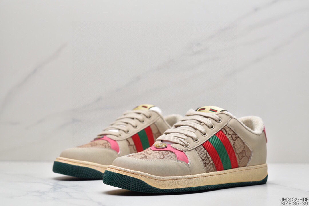 190 Gucci Distressed Screener sneaker 古驰小脏鞋系列
