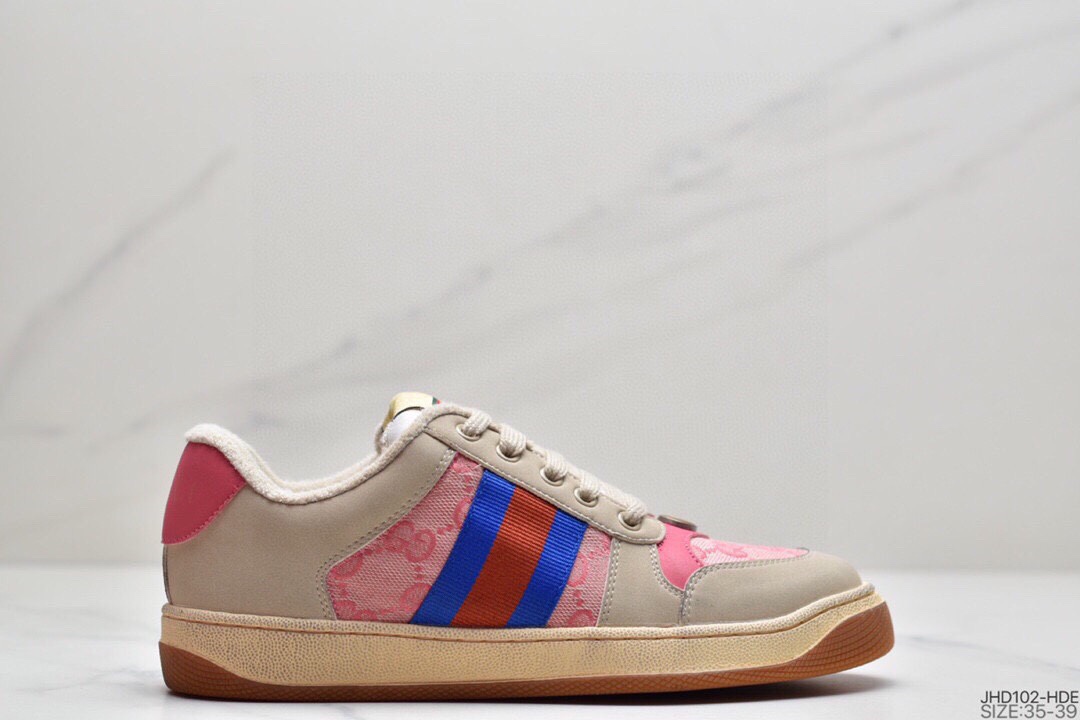 190 Gucci Distressed Screener sneaker 古驰小脏鞋系列