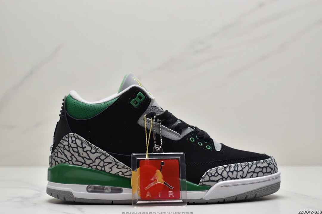 250 乔丹Air Jordan 3 AJ3代中帮复古休闲运动文化篮球鞋 CT8532