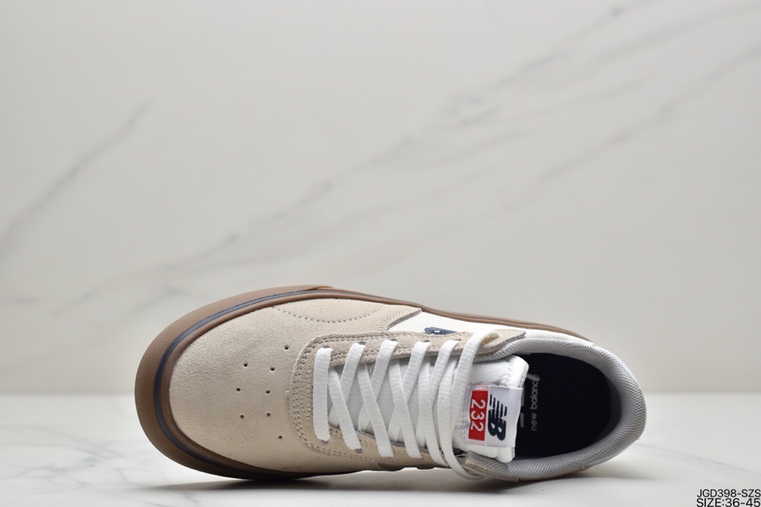 180 New Balance 232系列 奶茶焦糖 这款神仙鞋子