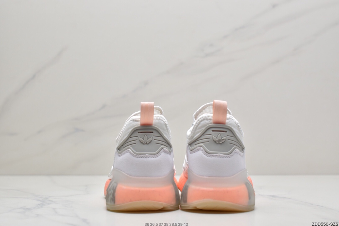 230 阿迪达斯Adidas Originals ZX 2K Boost 全新爆米花缓震休闲运动跑鞋F38773