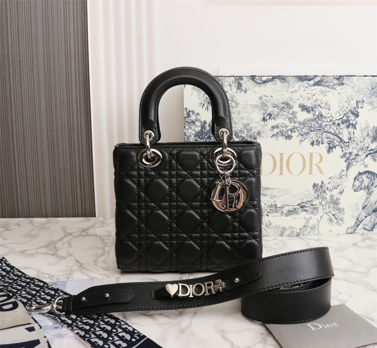 Dior Lady Handbags Crossbody & Shoulder Bags Gold Hardware Fall Collection