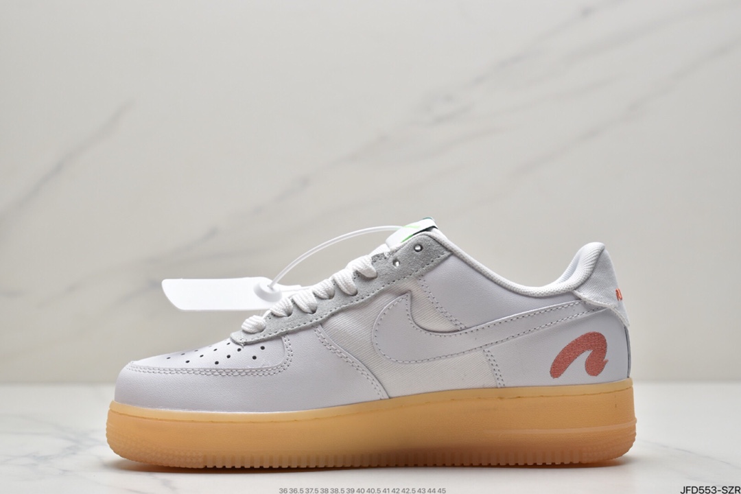 170 Mayumi Yamase x Nike Air Force 1 Low QS Flyleather ”Earth Day”空军一号经典低帮百搭休闲运动板鞋DB3598-100