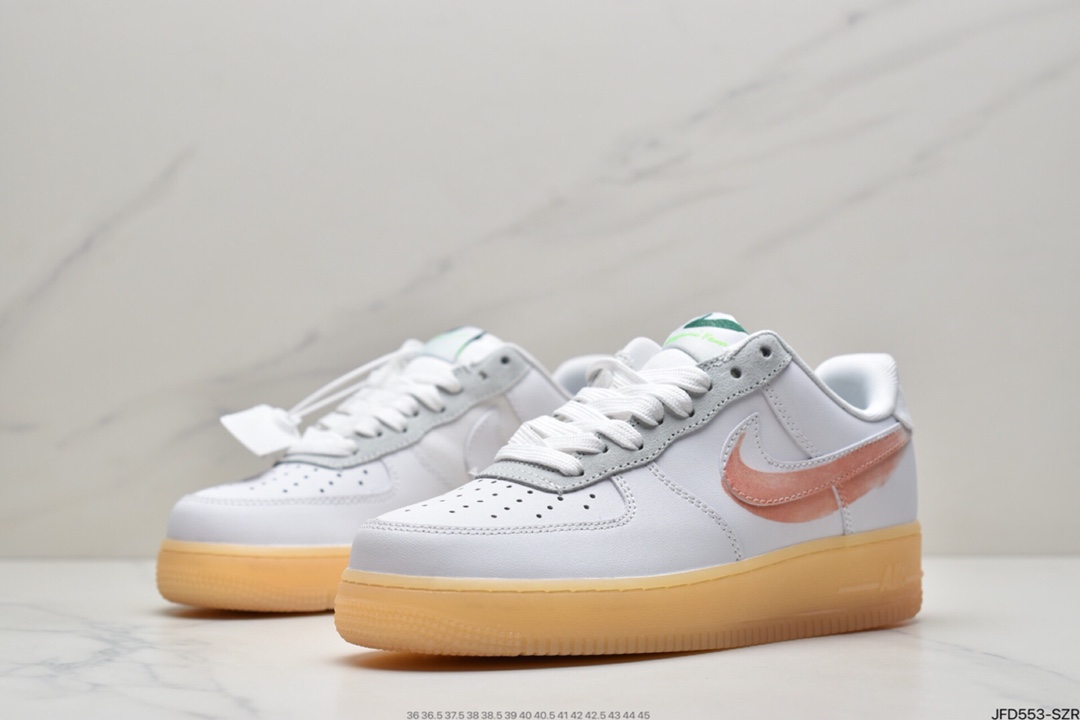 170 Mayumi Yamase x Nike Air Force 1 Low QS Flyleather ”Earth Day”空军一号经典低帮百搭休闲运动板鞋DB3598-100