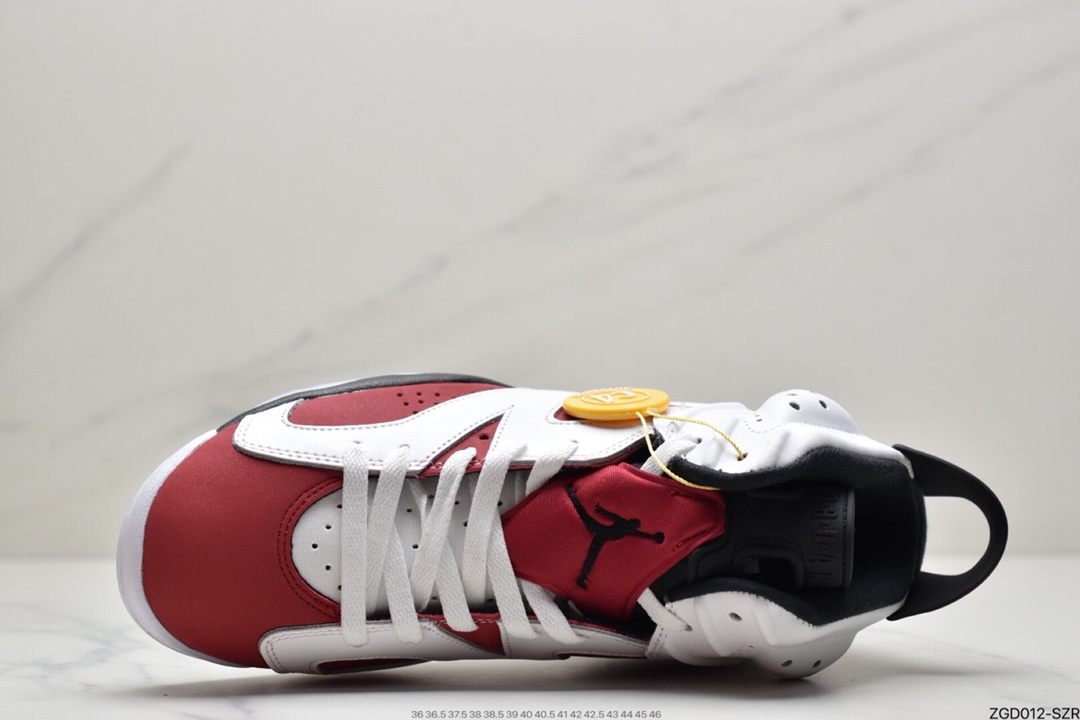 290 耐克Air Jordan AJ6 “Carmine” 复刻胭脂红 CT8529-106