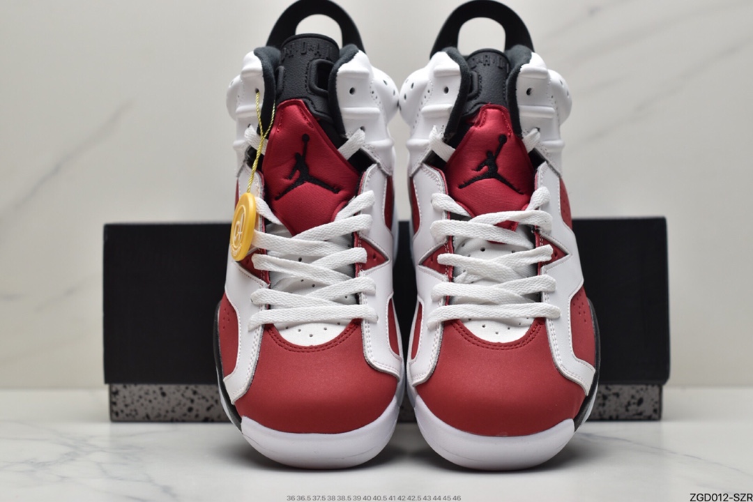 290 耐克Air Jordan AJ6 “Carmine” 复刻胭脂红 CT8529-106