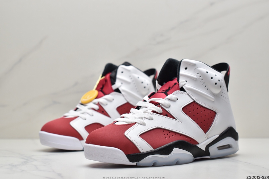 290 耐克Air Jordan AJ6 “Carmine” 复刻胭脂红 CT8529-106