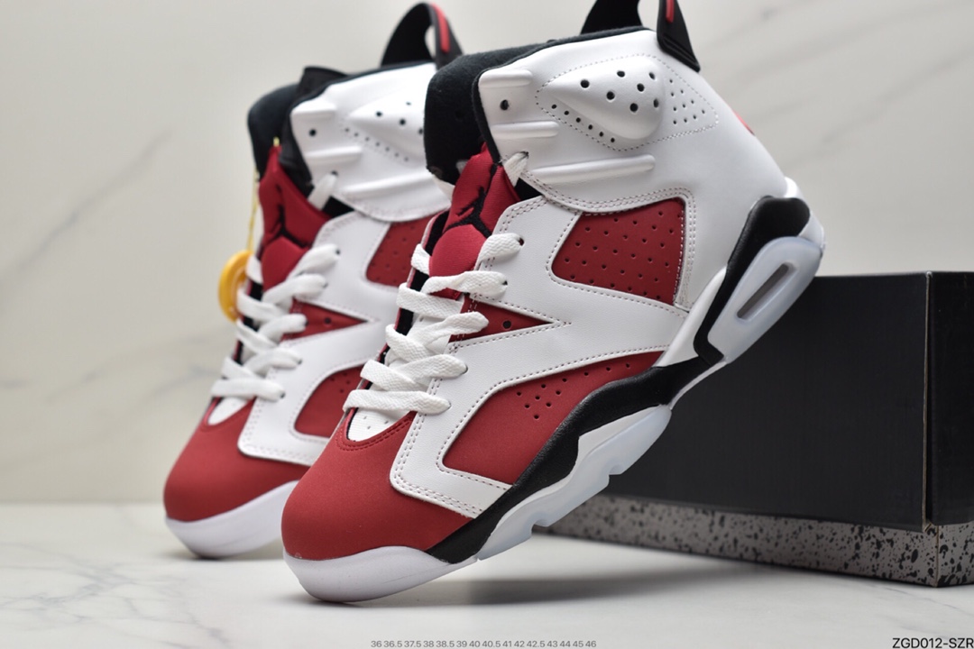 290 耐克Air Jordan AJ6 “Carmine” 复刻胭脂红 CT8529-106