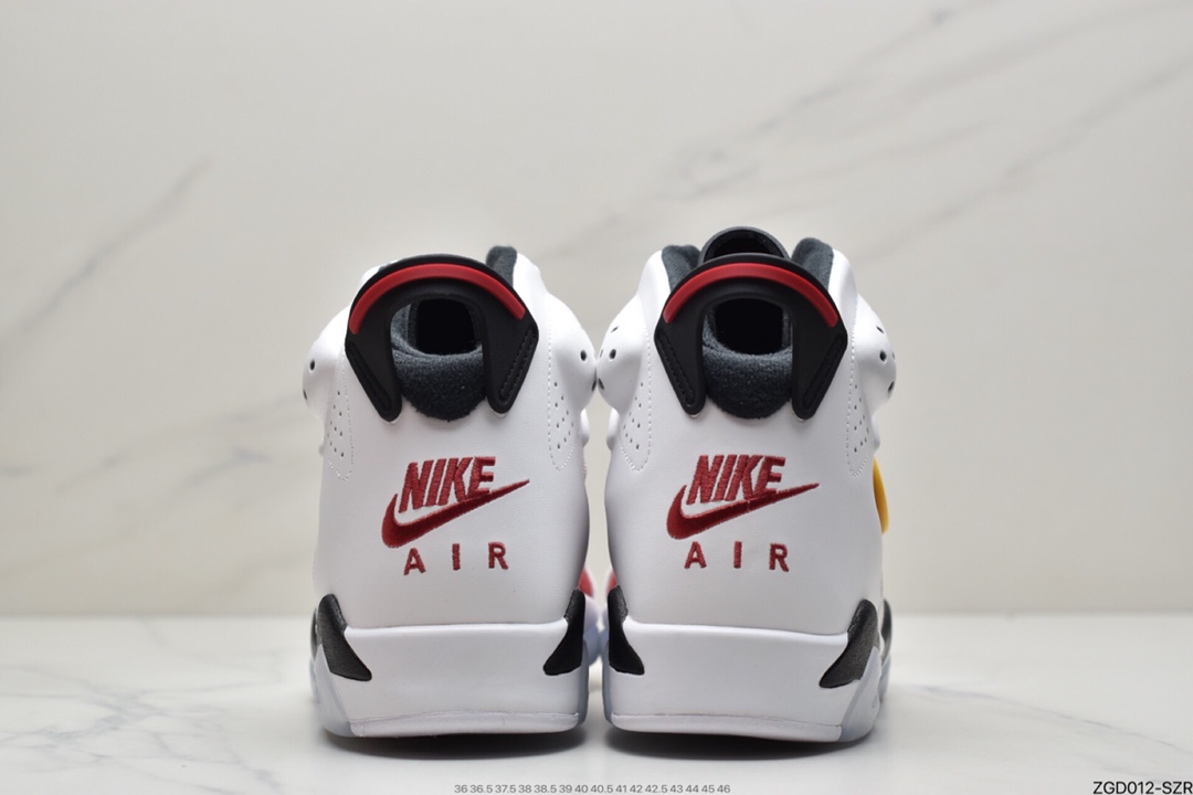 290 耐克Air Jordan AJ6 “Carmine” 复刻胭脂红 CT8529-106