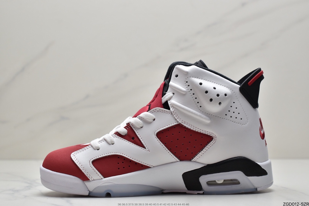 290 耐克Air Jordan AJ6 “Carmine” 复刻胭脂红 CT8529-106