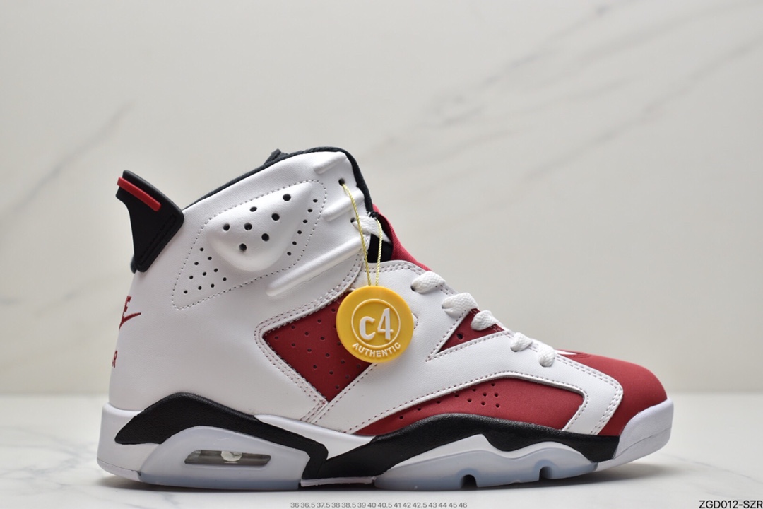290 耐克Air Jordan AJ6 “Carmine” 复刻胭脂红 CT8529-106