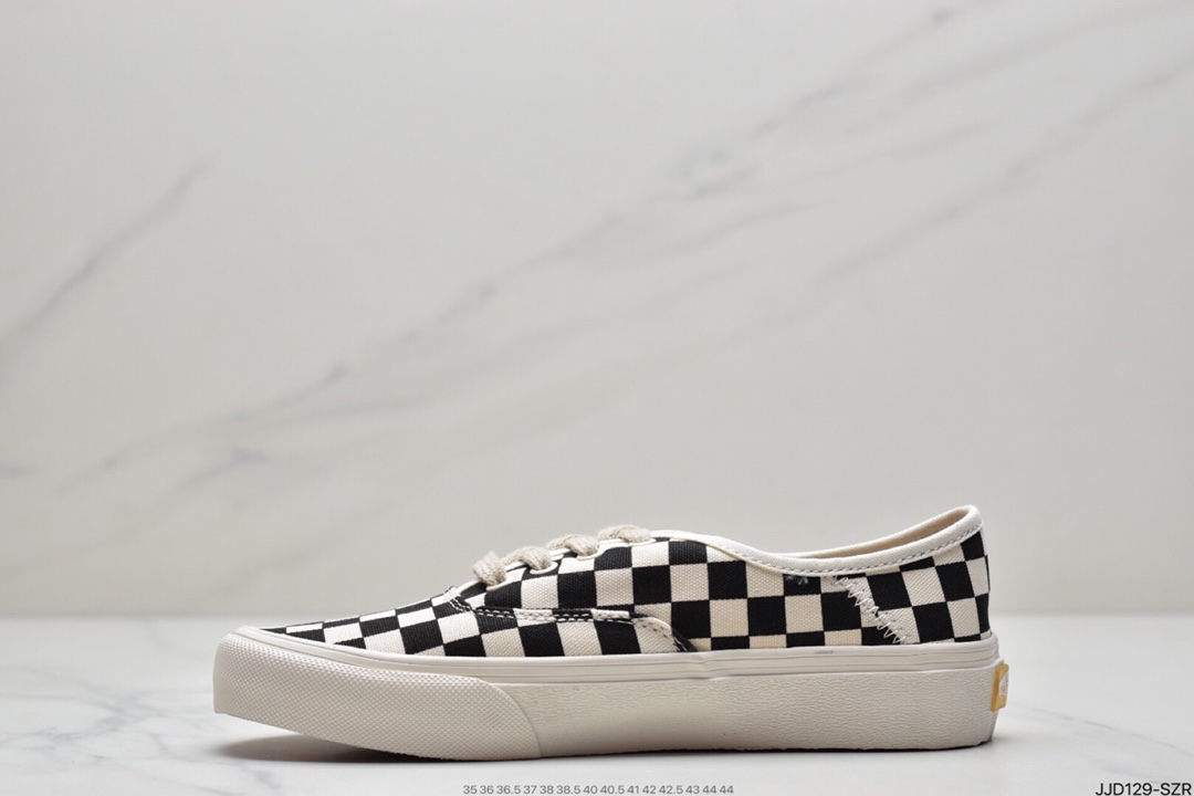130 万斯Vans Authentic 经典安娜海姆 4孔低帮硫化滑板鞋休闲板鞋