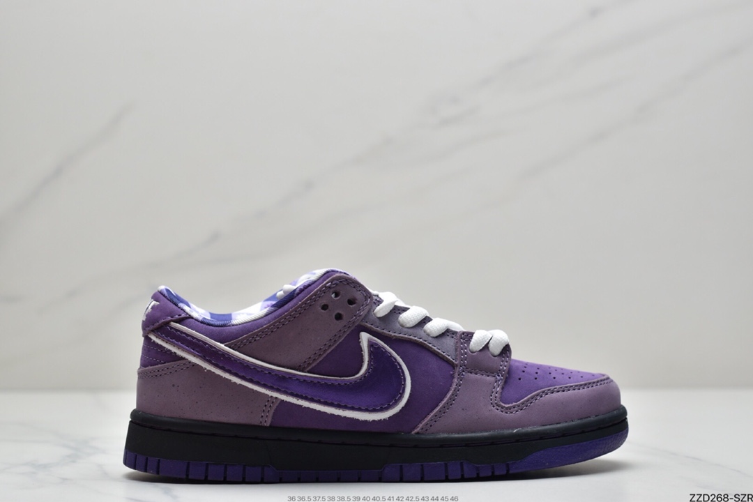 250 冰镇龙虾 Concepts x Nike SB Dunk Low ”Purple Lobster” 扣篮系列低帮运动滑板板鞋BV1310-555