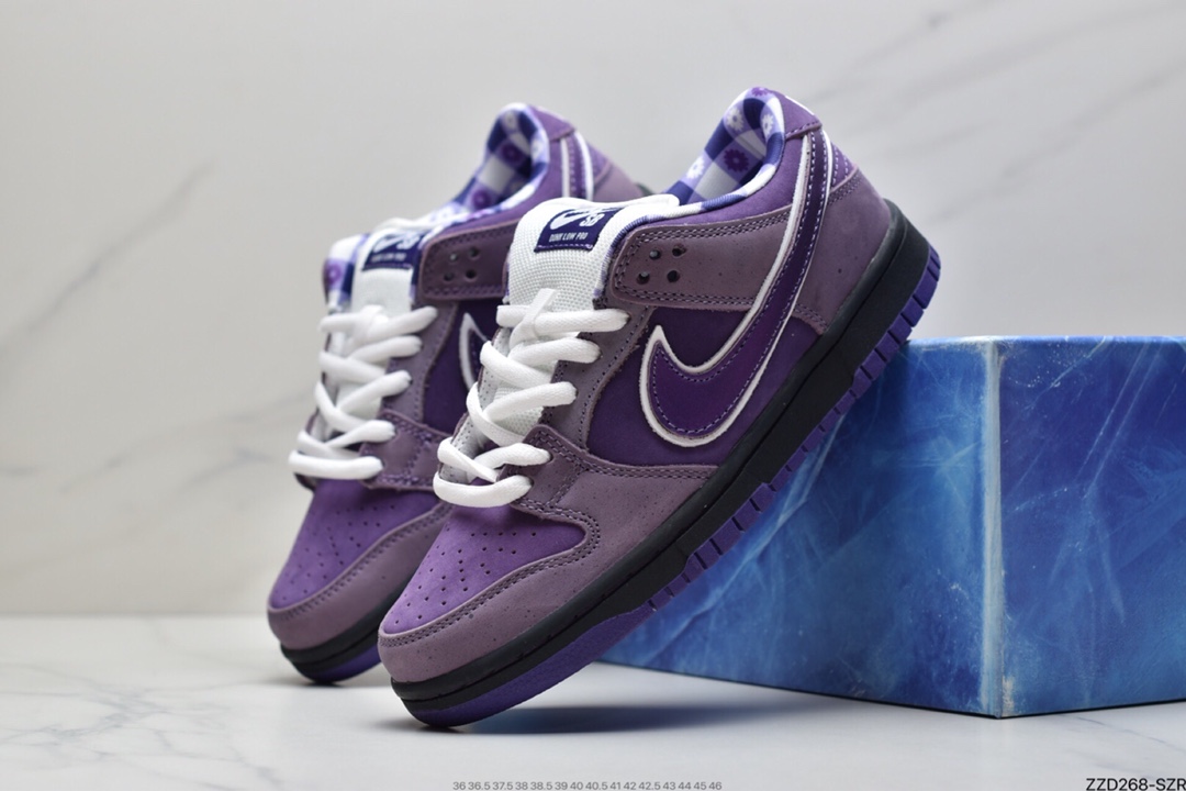 250 冰镇龙虾 Concepts x Nike SB Dunk Low ”Purple Lobster” 扣篮系列低帮运动滑板板鞋BV1310-555