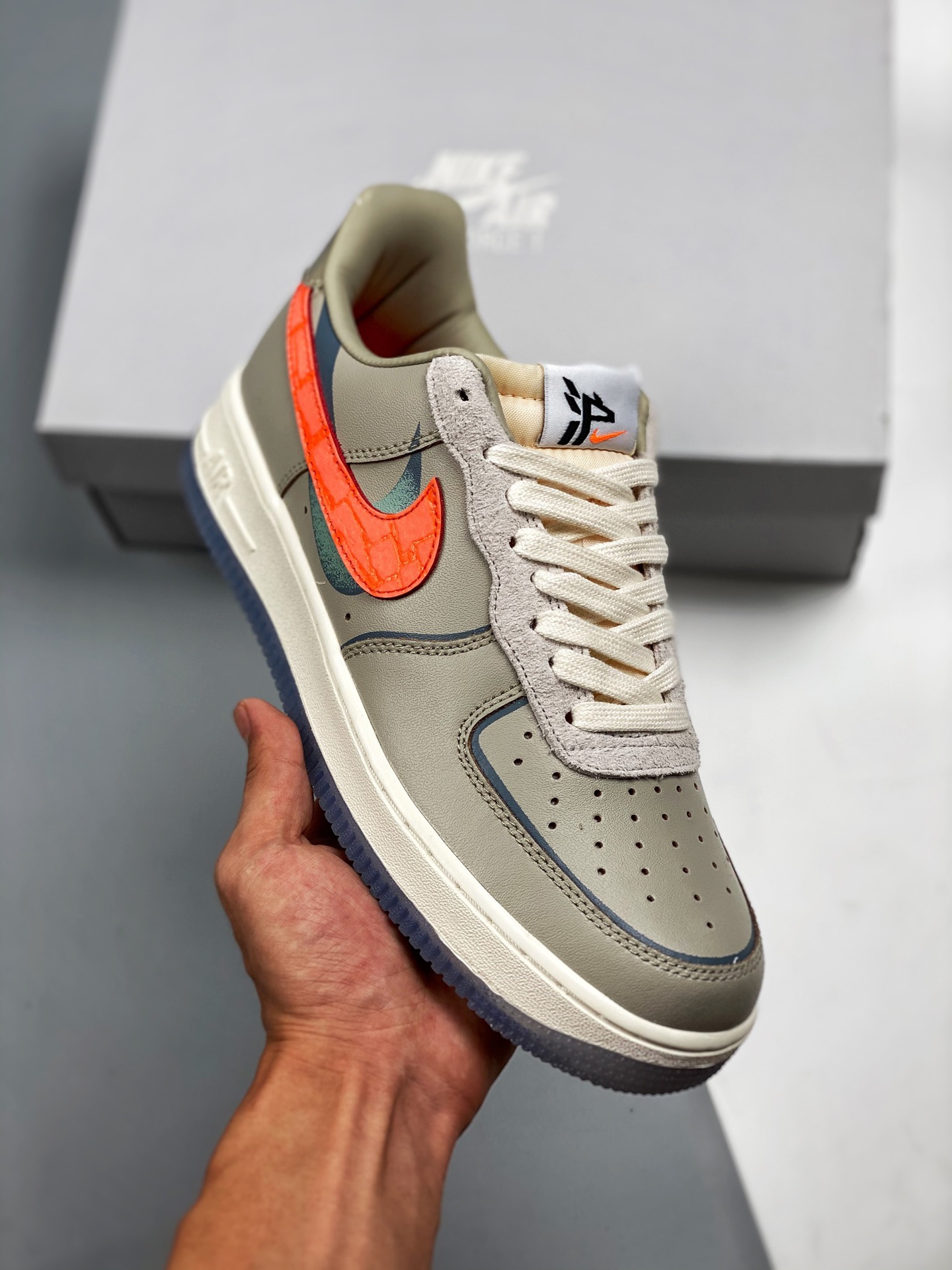 Nike Air Force1 Low doble swoosh, horma original y plantilla original, estilo auténtico de Air Force, enfocado en canal…