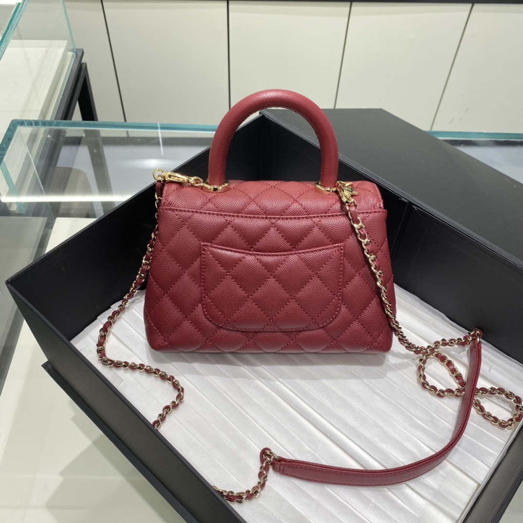 New Arrival Chanel coco handle mini Luxury Bags  Wallets on Carousell