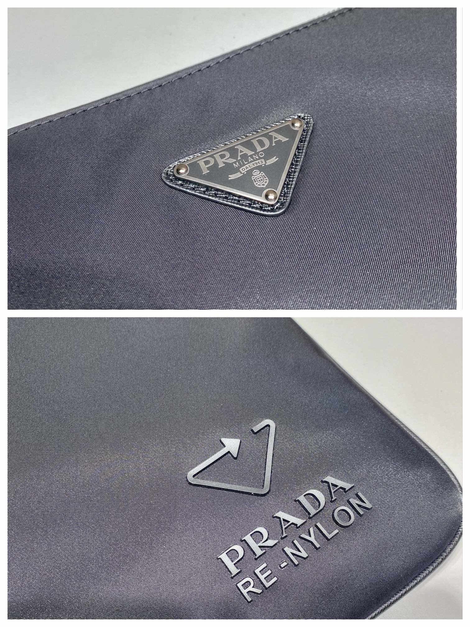 PRADA普拉达再生尼龙材质单肩包2VH121
