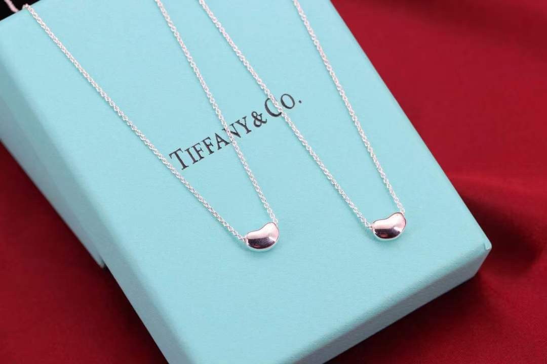 Tiffany & Co. Tiffany&Co.纯银豆豆 锁骨项链小号
