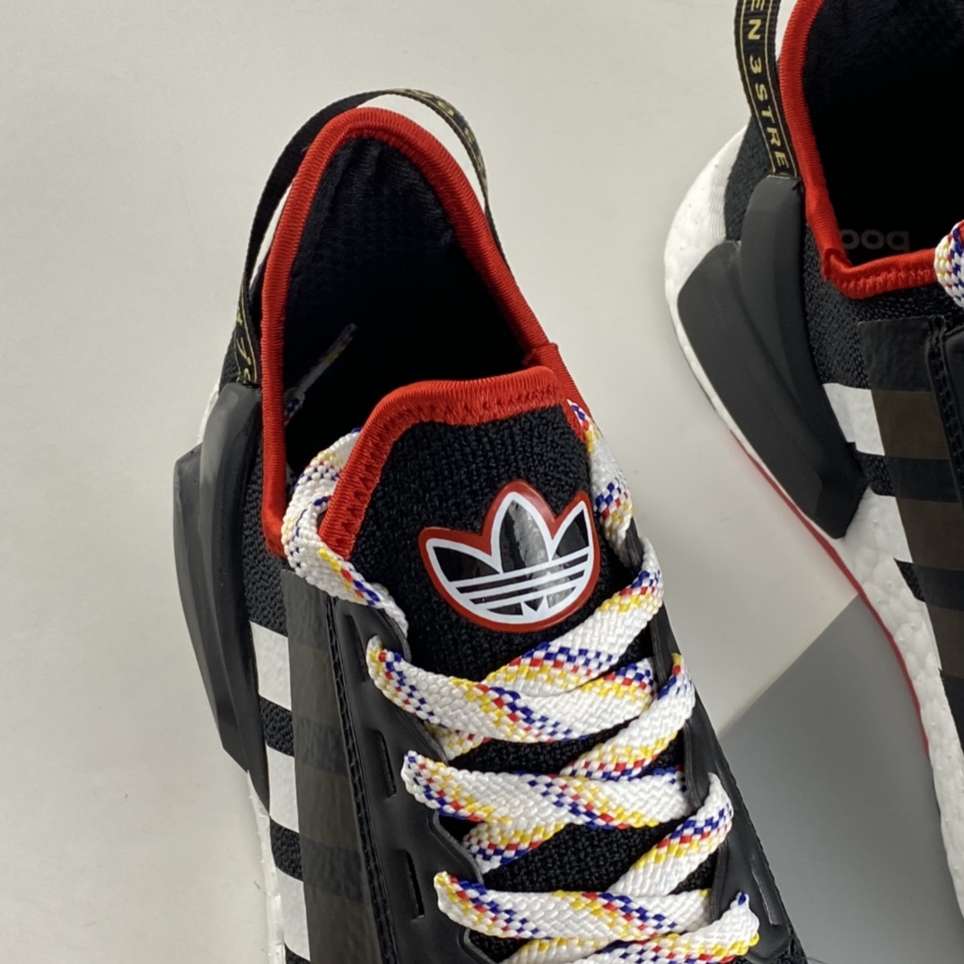 P200  Ad NMD Boost RI.V2 阿迪达斯爆米花超弹中底 跑鞋 GY5355