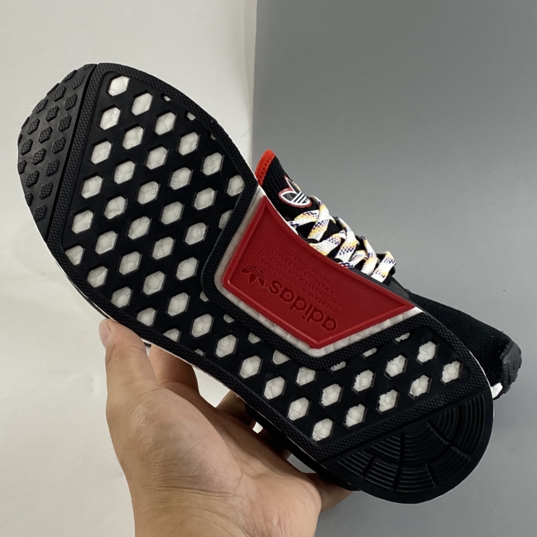 P200  Ad NMD Boost RI.V2 阿迪达斯爆米花超弹中底 跑鞋 GY5355