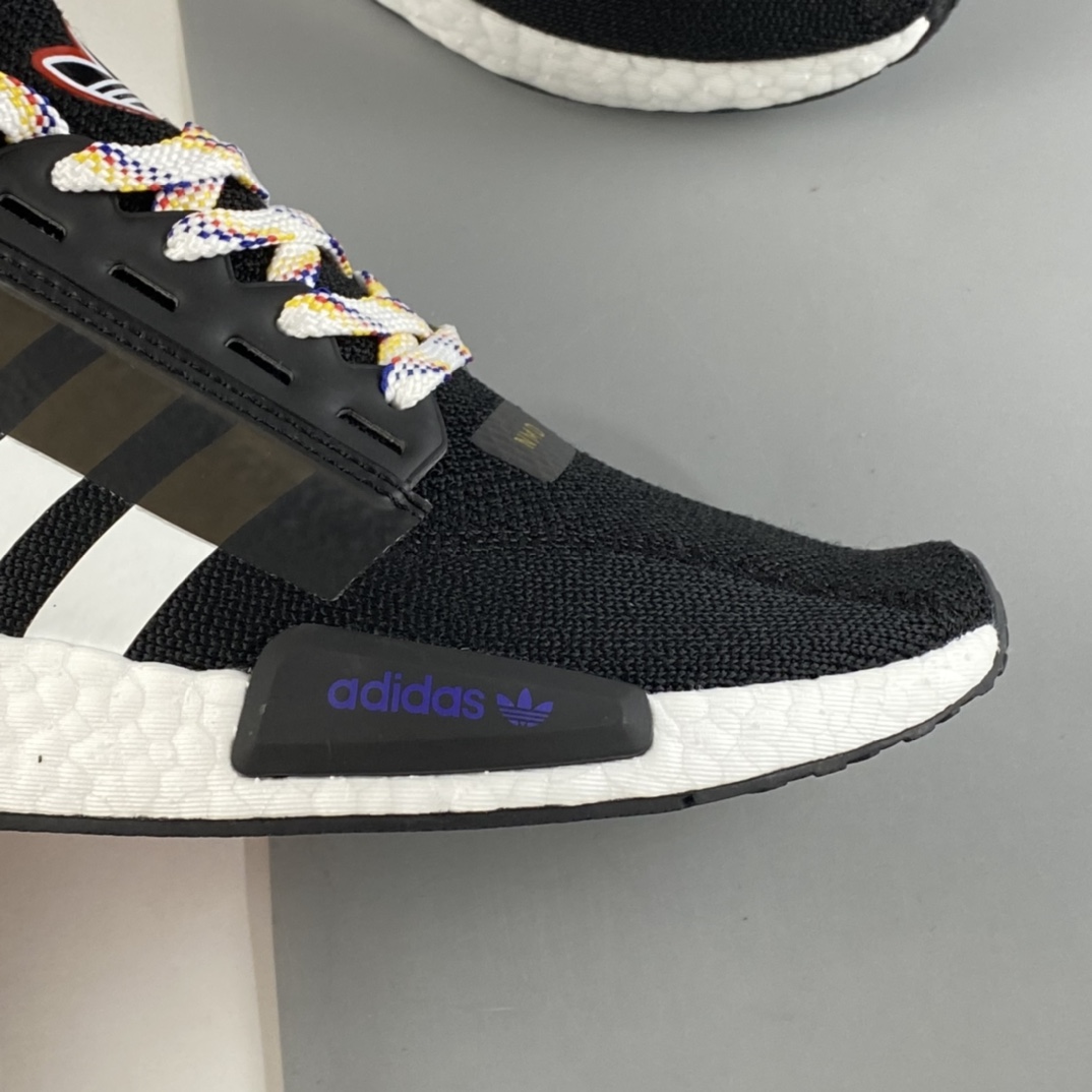 P200  Ad NMD Boost RI.V2 阿迪达斯爆米花超弹中底 跑鞋 GY5355
