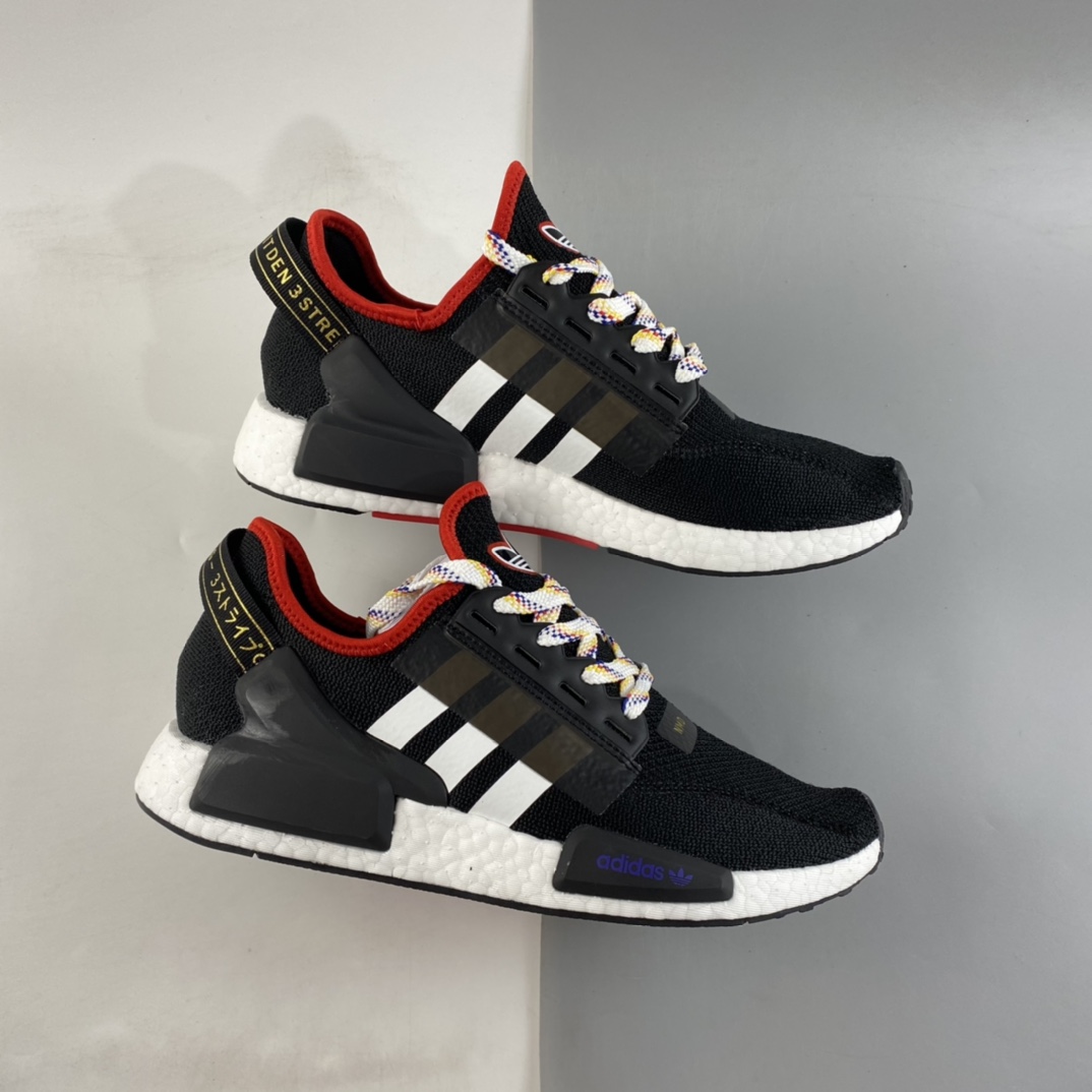 P200  Ad NMD Boost RI.V2 阿迪达斯爆米花超弹中底 跑鞋 GY5355