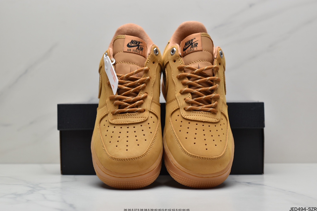 150 耐克Nike Air Force 1 Low ’07 WB“Wheat”空军一号低帮经典百搭休闲运动板鞋AA4061-200