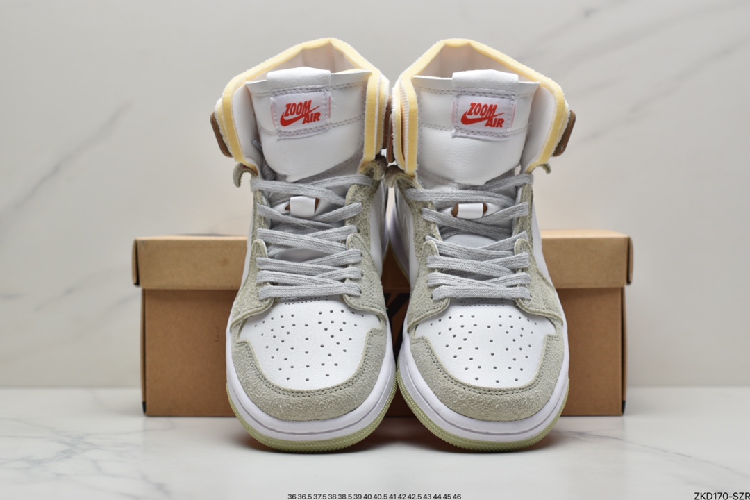 270  Air Jordan 1 Zoom CMFT 视觉效果亮眼的同时极具质感CT0979-102