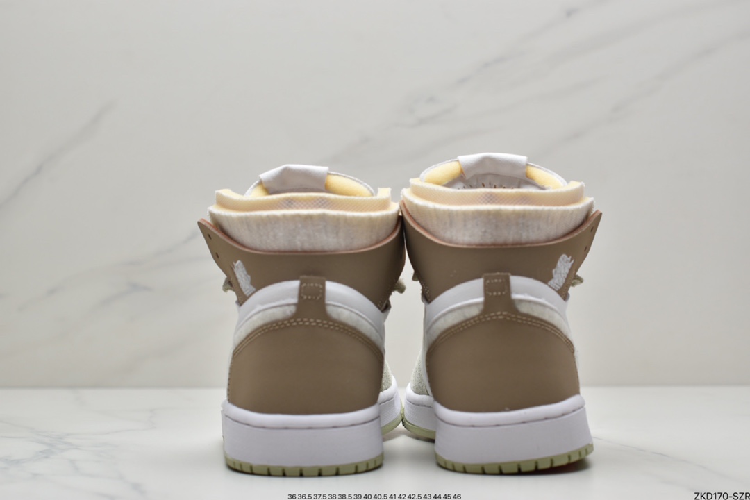 270  Air Jordan 1 Zoom CMFT 视觉效果亮眼的同时极具质感CT0979-102