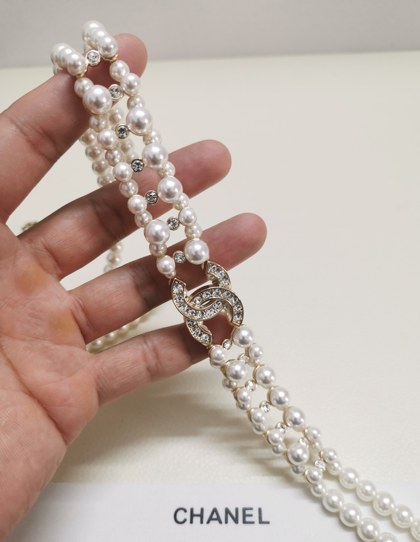 ch@ne1金属.人造珍珠与水钻.金