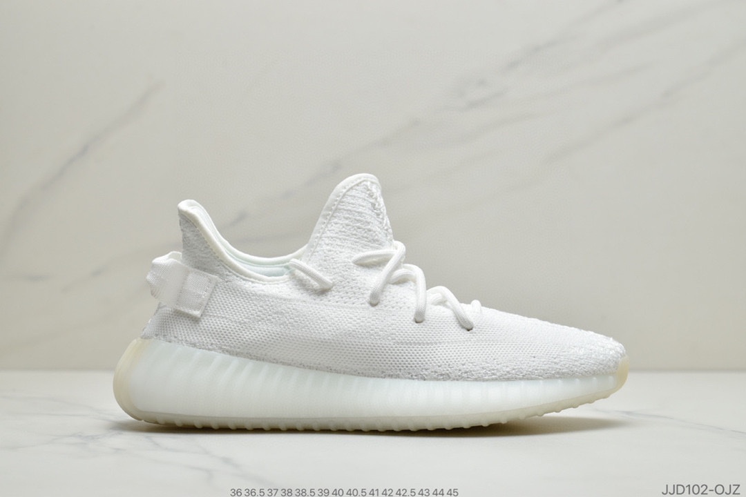 130 Yeezy Boost 350V2百搭轻便爆米花中底休闲运动慢跑鞋 FX9017
