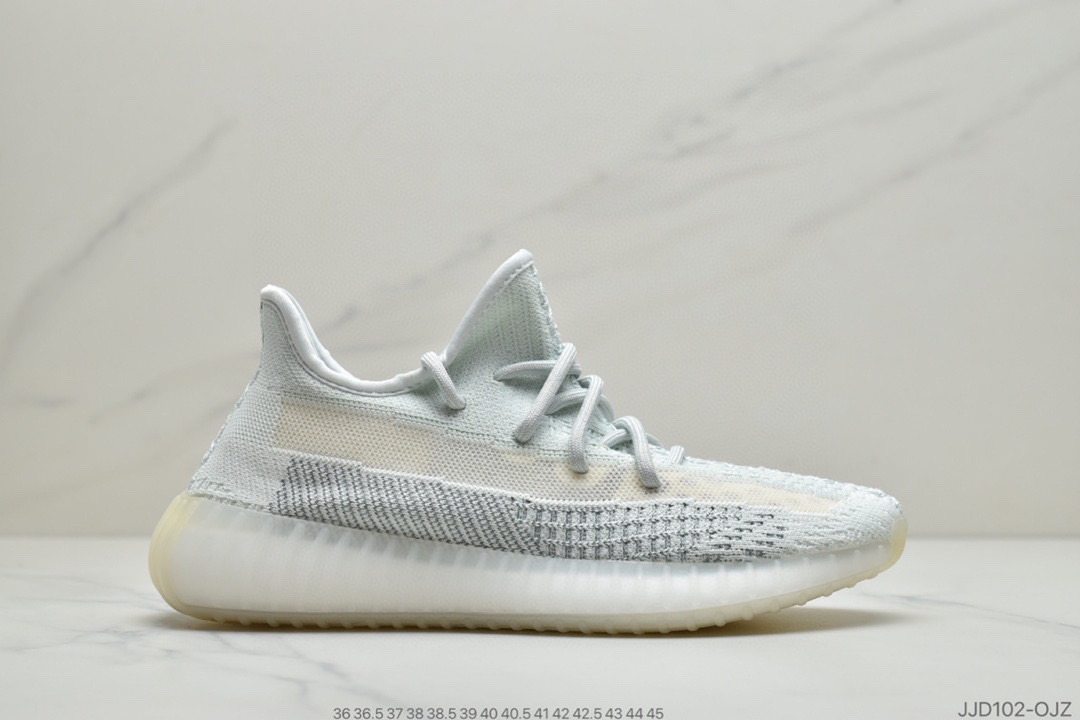 130 Yeezy Boost 350V2百搭轻便爆米花中底休闲运动慢跑鞋 FX9017
