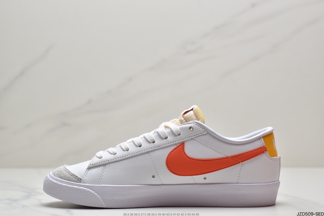 140 NIKE Blazer Low ’1977 Vintage”White/Light Blue/Grey”经典板鞋 DC4769-105