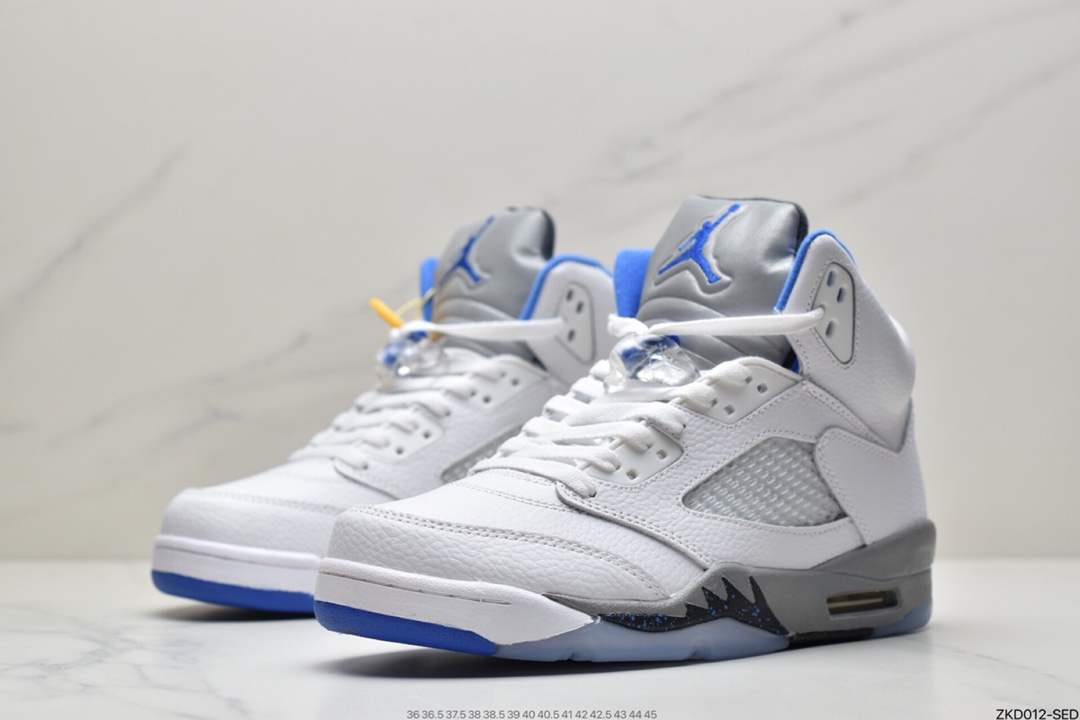 270 耐克 Air Jordan 5 Retro “Stealth 2.0”（GS）白蓝440888-140
