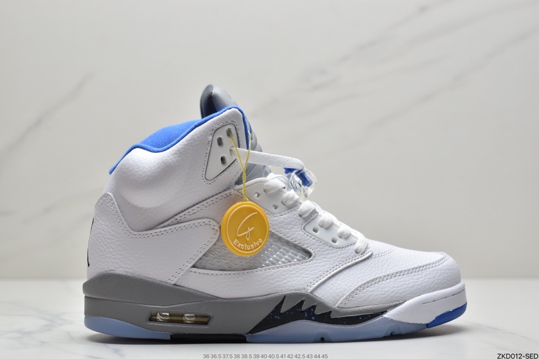 270 耐克 Air Jordan 5 Retro “Stealth 2.0”（GS）白蓝440888-140