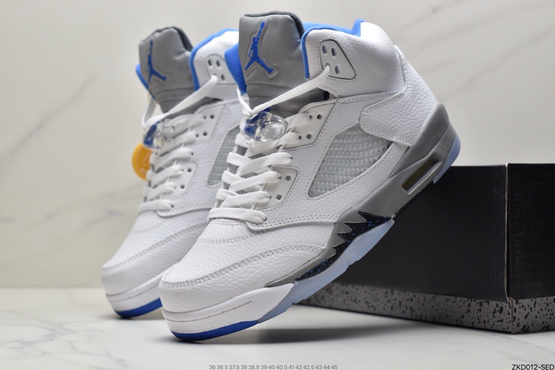 270 耐克 Air Jordan 5 Retro “Stealth 2.0”（GS）白蓝440888-140