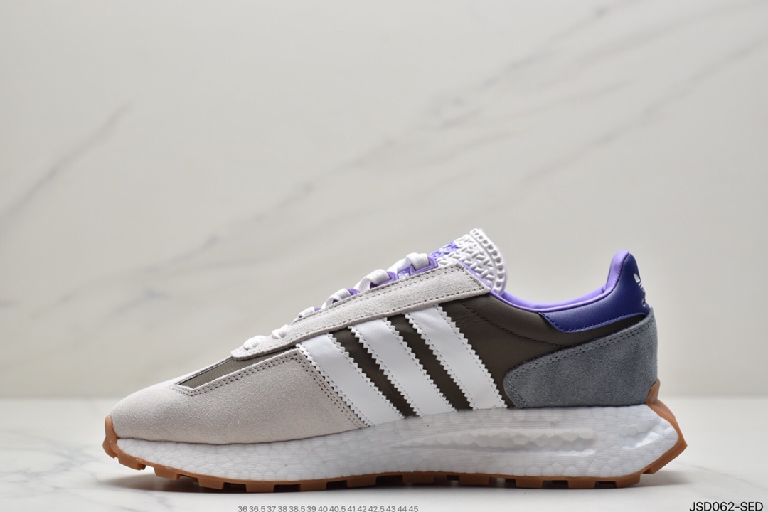 200 阿迪达斯adidas Racing 1 Boost Prototype  速度轻盈复古系列HO3078