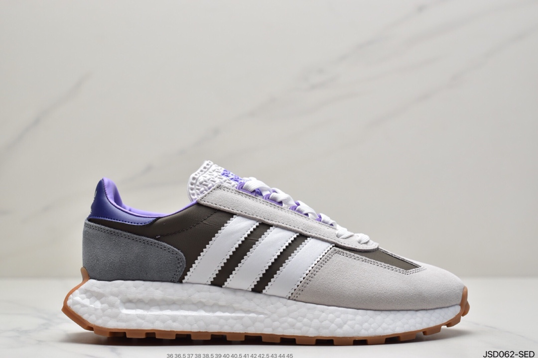 200 阿迪达斯adidas Racing 1 Boost Prototype  速度轻盈复古系列HO3078